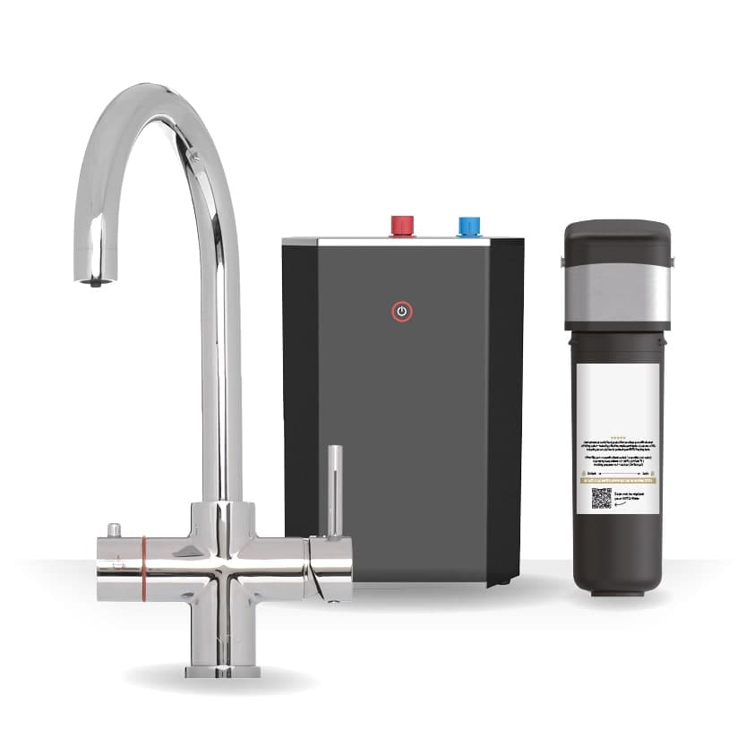 Brewmaster Chrome 3-1 swan tap with standard tank