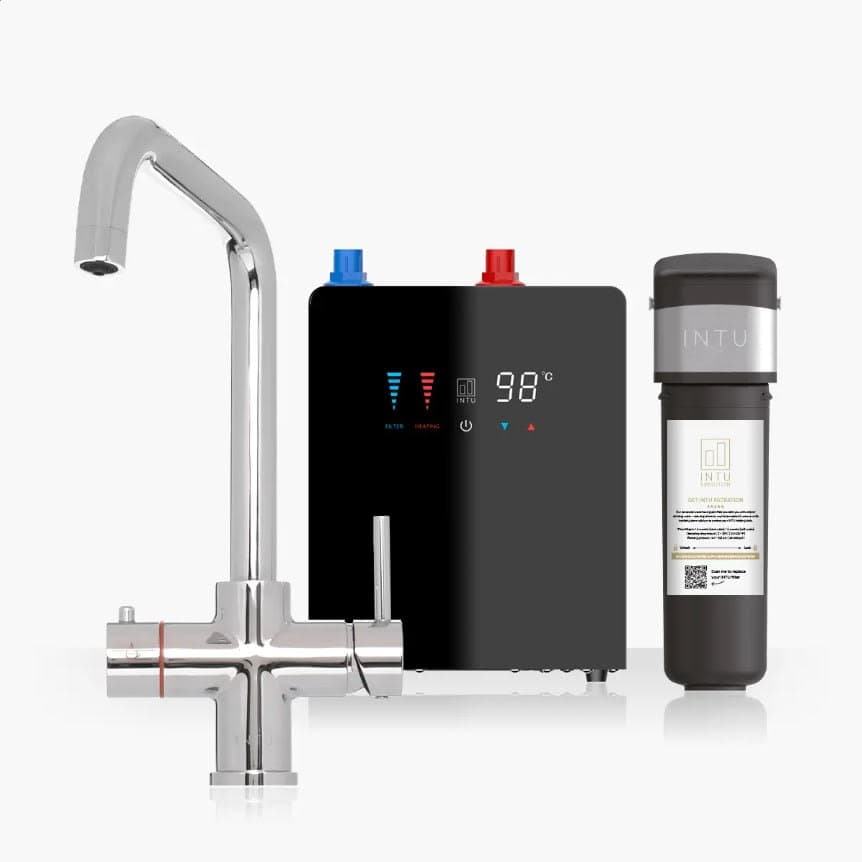 Brewmaster Chrome 4-1 square tap with digital tank - 4 Litre tank