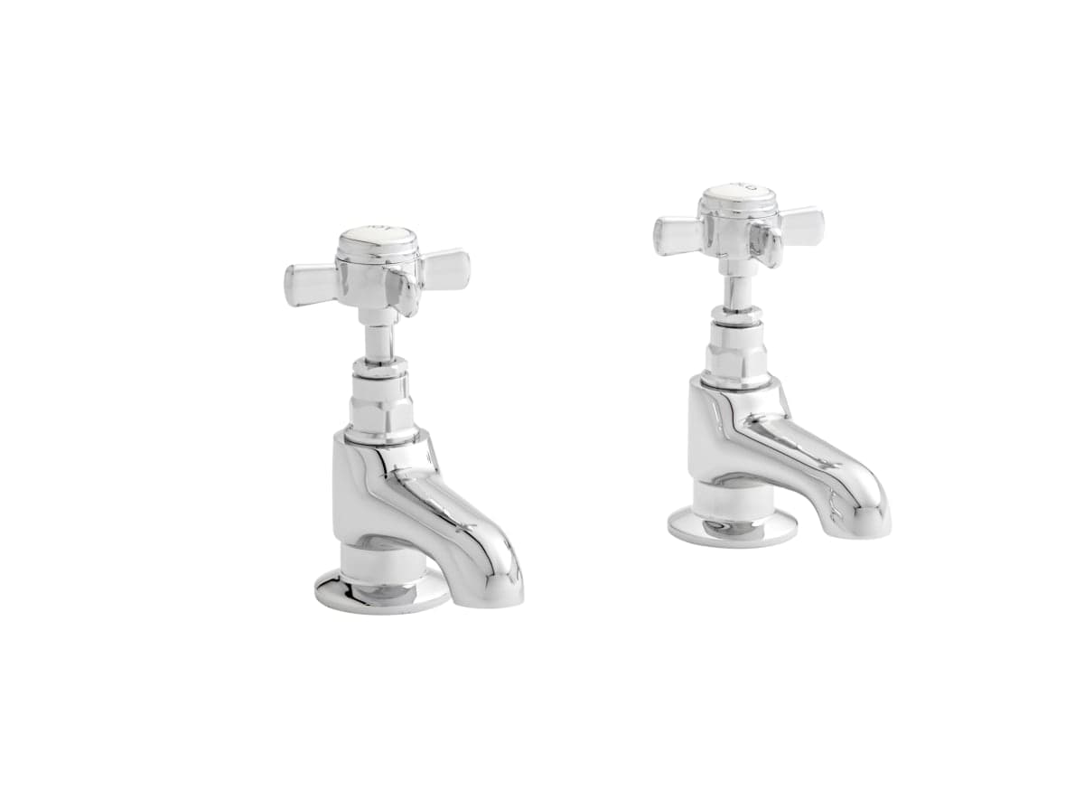Klassique Pair Bath Pillar Taps