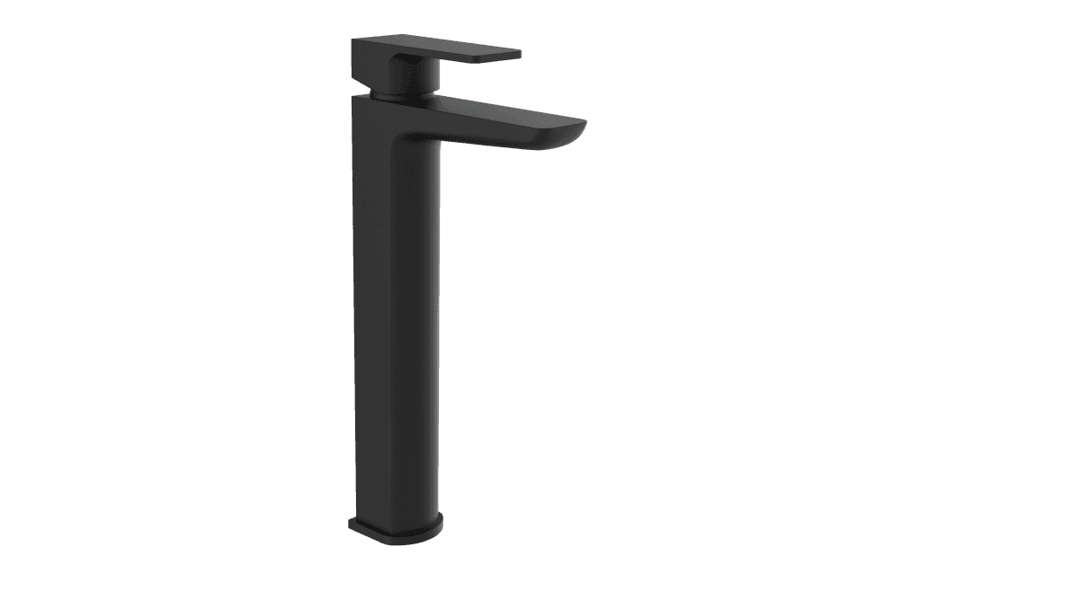 Kolt Hi-Rise Mono Basin Mixer Matt Black