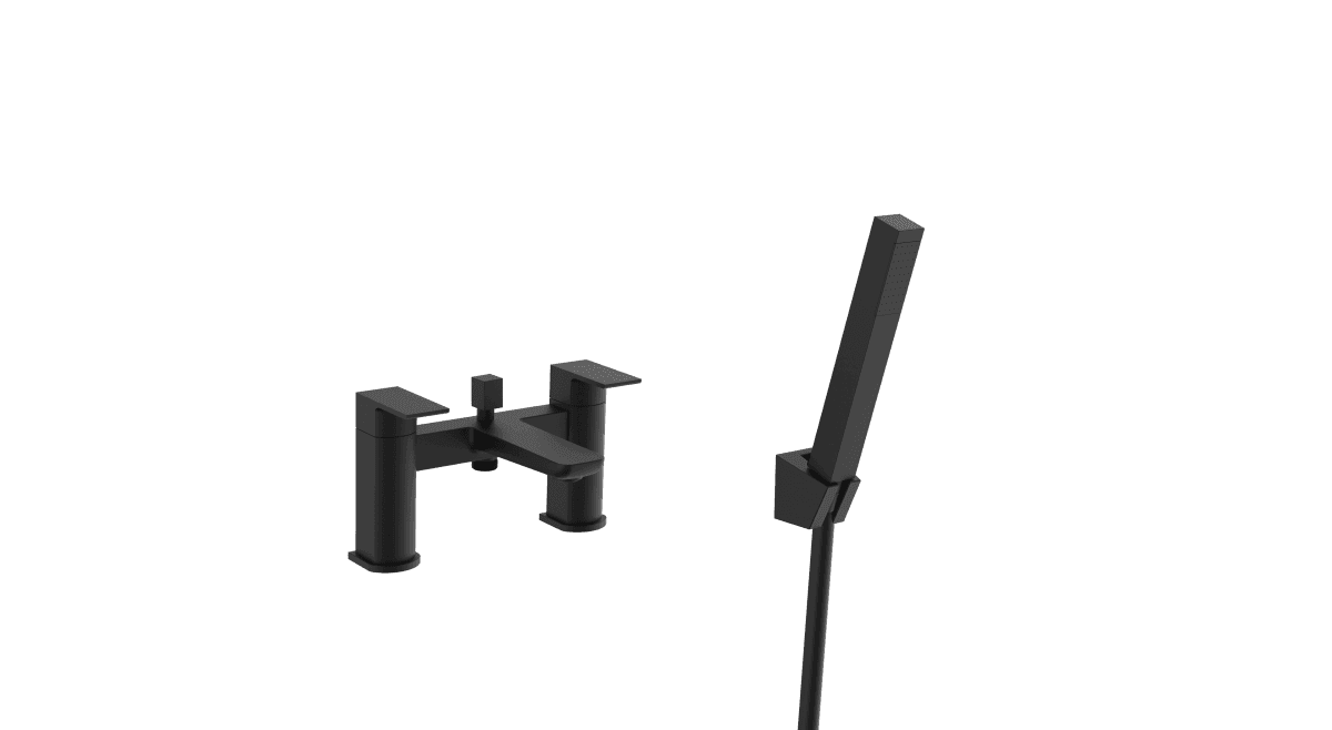 Kolt Bath Shower Mixer Matt Black