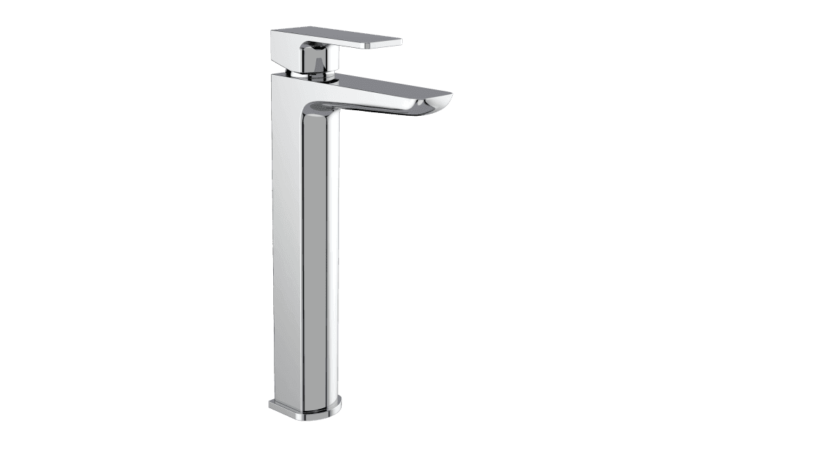 Kolt Hi-Rise Mono Basin Mixer Chrome