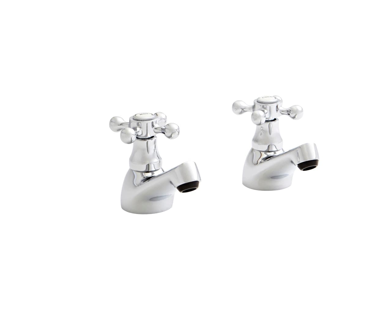 Victory Pair Basin Pillar Taps
