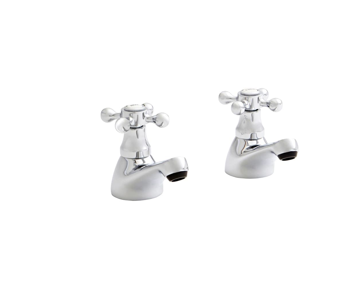 Victory Pair Bath Pillar Taps